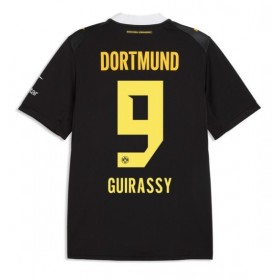 Pánské fotbalový oblečení Borussia Dortmund Serhou Guirassy #9 Venkovní košile 2026-27 Krátkým Rukávem